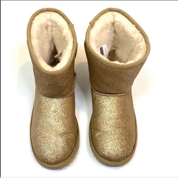 UGG Classic Short II Glitter Women’s Boots Size 6 - Picture 2 of 10